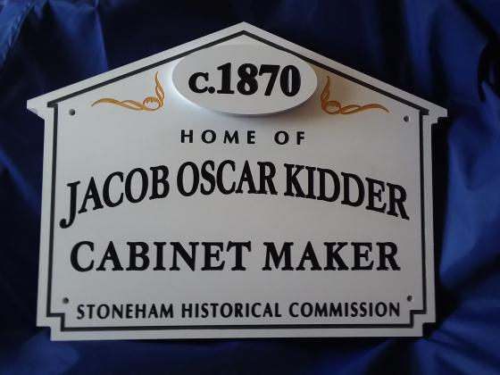 11 Cedar Avenue Historic House Marker Sign